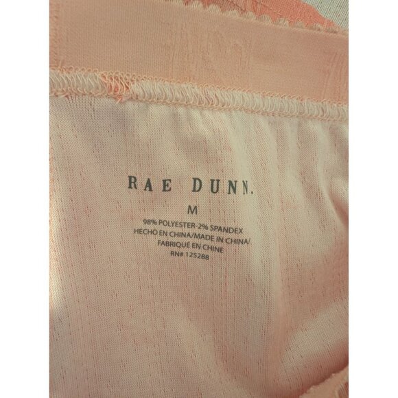 Rae Dunn Cozy Pointelle Womens Lounge Pajama Set "Take It Easy" Medium - Picture 8 of 8